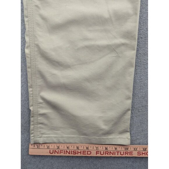 Dickies Pants Mens 46x32 Khaki Flex Regular Fit Straight Leg Active Waist Work - Picture 6 of 16